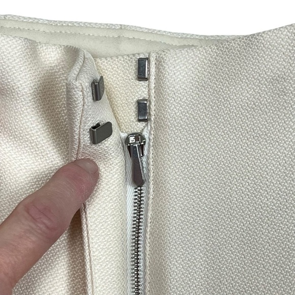 The Row Ivory Max Straight Leg Trousers Women’s Size 2 Minimalist Luxe Style - Picture 6 of 15